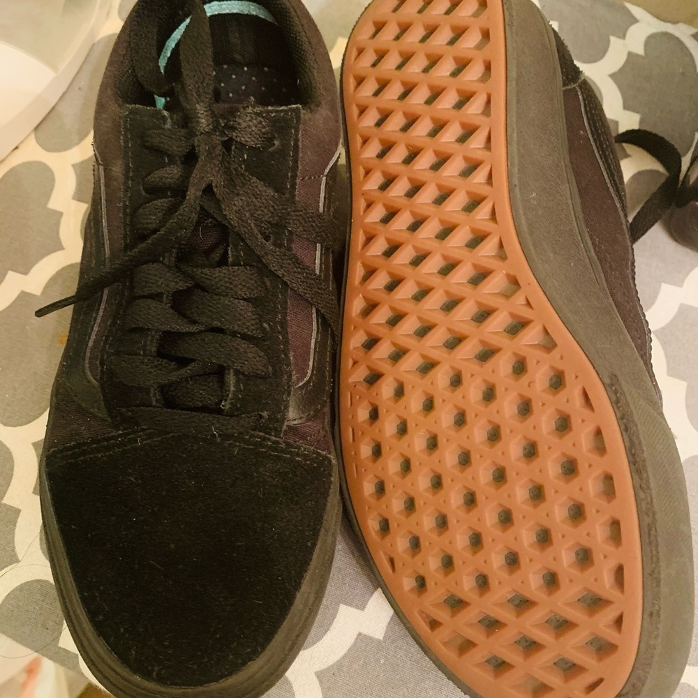 Boys black Vans